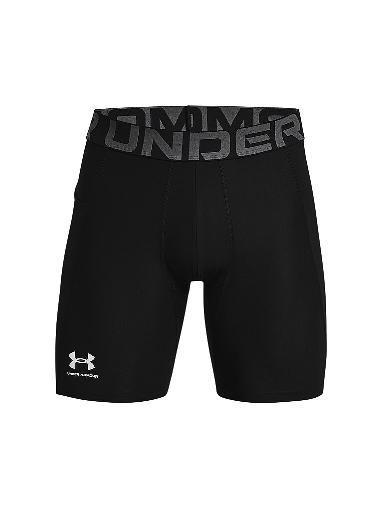 UNDER ARMOUR Herren Fitnessshorts HeatGear Armour Kompression schwarz | L